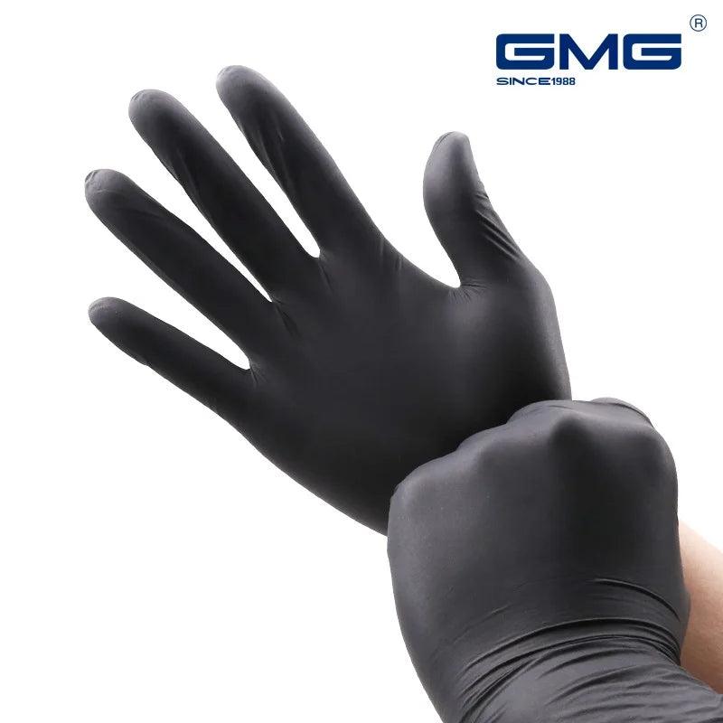 Nitrile Kitchen Gloves: Black Waterproof & Durable  ourlum.com   