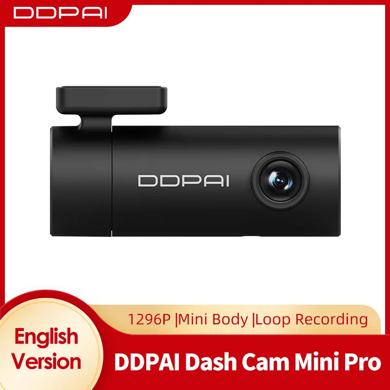 DDPAI Mini Pro Car Dash Cam: Enhanced Night Vision & WiFi Connectivity  ourlum.com   