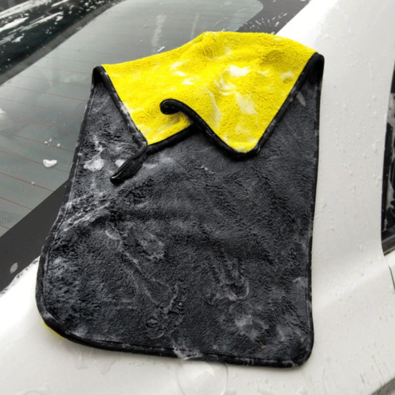 Extra Soft Microfiber Car Wash Towel Bundle - Car Cleaning, Drying & Detailing  ourlum.com   