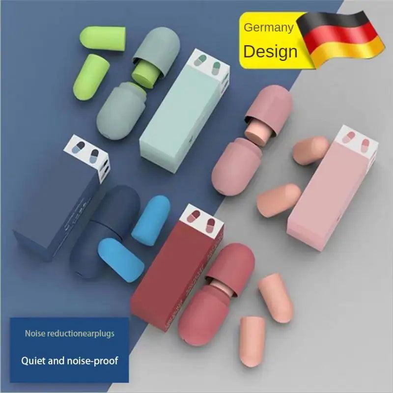 Silent Slumber Ear Plugs: Ultimate Noise-Canceling Sleep Companion  ourlum.com   