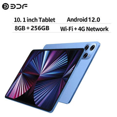 10.1" Android 12 Tablet - Octa Core, 8GB RAM, Dual SIM, 256GB Storage, 4G/5G Connectivity - Ultimate Performance & Versatility