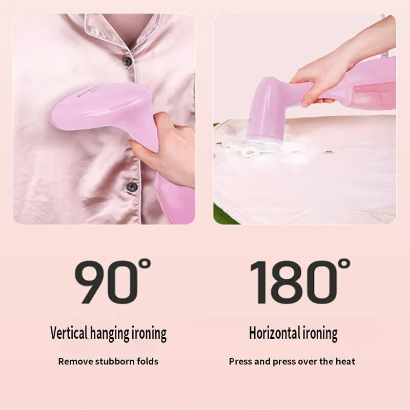 Handheld Fabric Steamer: Fast-Heat Portable Garment Steamer  ourlum.com   