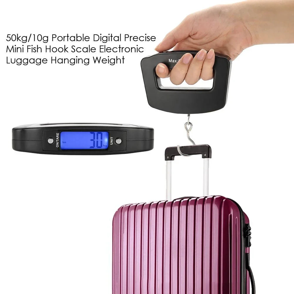 Digital Portable Luggage Scale for Travel - Precise Weighing & Easy to Use  ourlum.com   