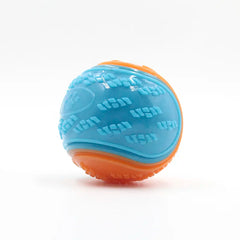 Interactive Squeaky Dog Ball Toy for Teeth Cleaning and Bite Resistance