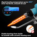 75W Cordless Soldering Iron Kit Fast Heating 18V Compatible