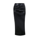 Women's Sexy Leather Pencil Skirt: Sophisticated Style for Any Occasion  ourlum.com   