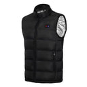 New 9 Places Heated Vest Men Women Usb Heated Jacket Black