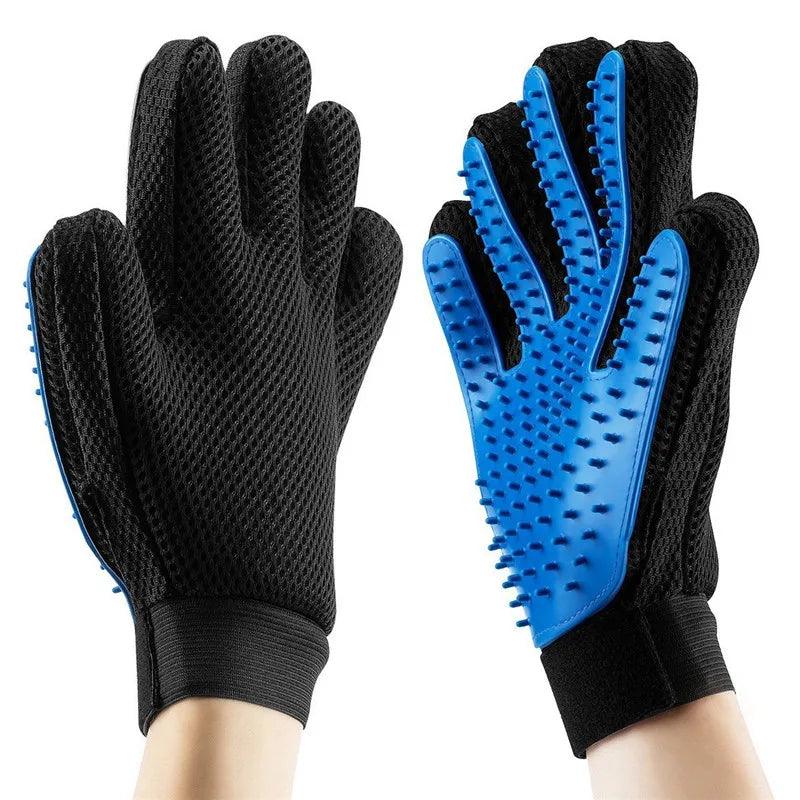 Fashion Silicone Pet Grooming Glove for Dogs & Cats: Ultimate Eco-Friendly Massage Brush  ourlum.com   