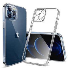 Clear Silicone Phone Case: Sleek & Durable Cover for iPhone - Everyday Protection