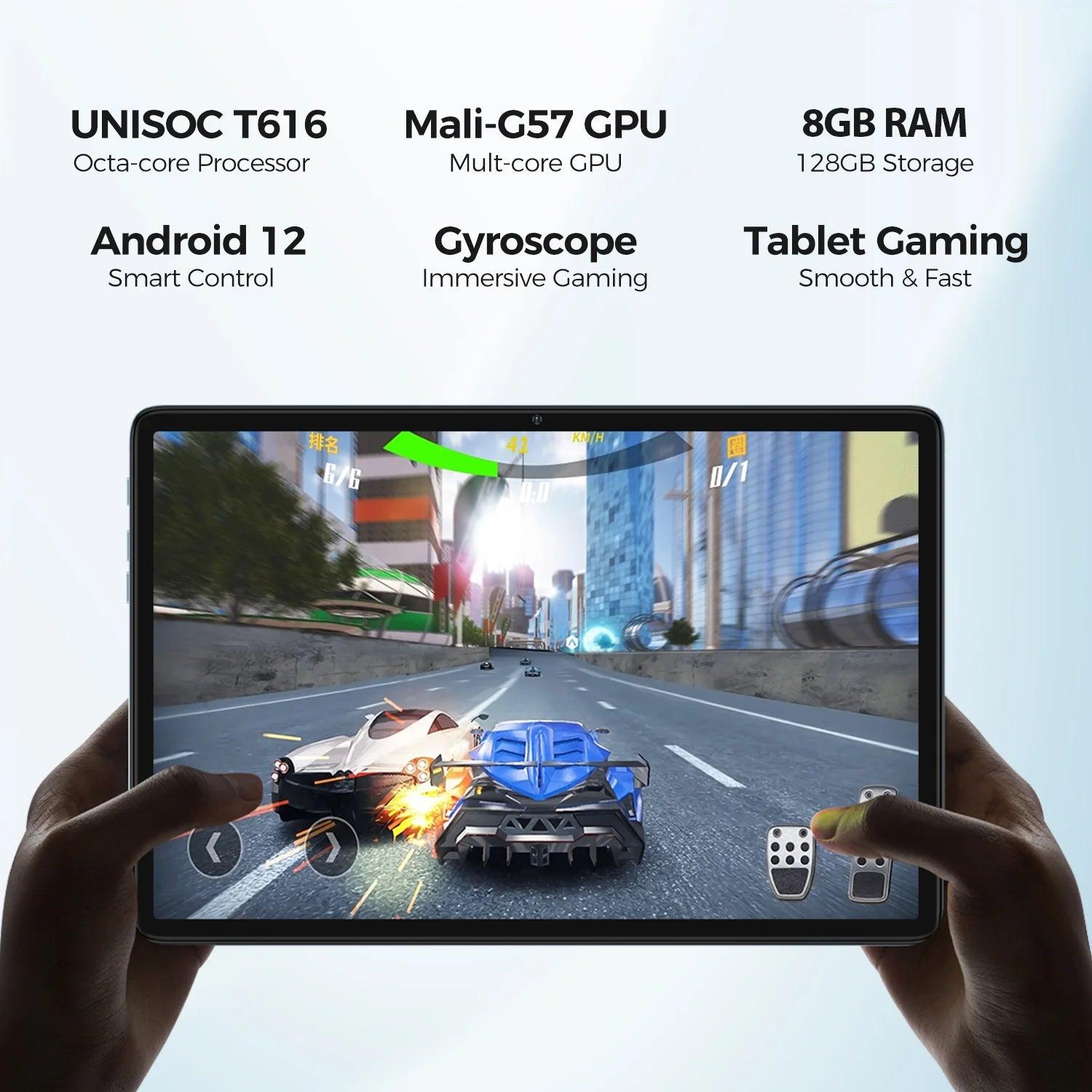 Teclast T40 Pro 10.4" Android Tablet - 8GB RAM, 128GB Storage, 4G LTE, 2K Display, Long Battery Life, Fast Charging