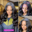 Luxury 13x6 HD Lace Frontal Body Wave Human Hair Wig