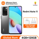 Global ROM Xiaomi Redmi Note 11 Cellphone 4GB+128GB Helio G88 Octa Core 90Hz AMOLED Display 5000mAh 18W CN Version  ourlum.com 4GB 128GB Global Rom 