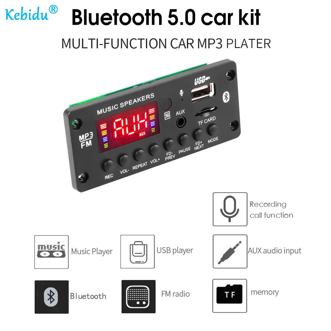 Car Bluetooth MP3 Player: High-Quality Sound & Call Recording  ourlum.com   