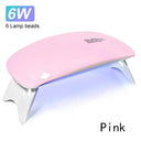 Portable UV Nail Dryer with LED Lights for Home Use