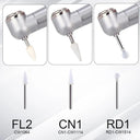 Dental Stone Handpiece Burs FG Cone Flame Teeth Whitening Pack