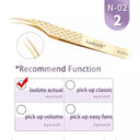 Ultimate Precision Lash Extension Tweezers For Flawless Results