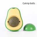 Catnip Wall Ball Cat Toy for Cats Clean Mouth Entertain Kittens