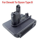 18V Battery Adapter For Dyson Vacuums Fits Makita Dewalt Milwaukee