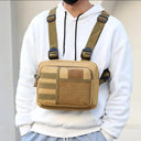 Multi-function Tactical Vest Unisex Chest Rig Bag Fashion Men's Hip-hop Streetwear Chest Bags Waterproof Oxford Sport Backpack  ourlum.com   