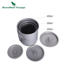 Lightweight Titanium Camping Mug with Lid for Coffee Travel