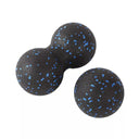 EPP Lacrosse Myofascia Ball Peanut Massage Ball High Density Lightweight Fitness Body Fascia Exercise Relieve Pain Yoga Ball  ourlum.com Blue  Set  