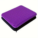 Large Honeycomb Gel Seat Cushion for Pain Relief Ergonomic