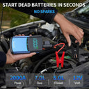 4-in-1 Car Jump Starter Tire Inflator Power Bank