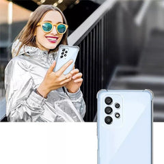 Luxury Clear Shockproof Phone Case for Samsung Galaxy: Stylish Protection Smartphones