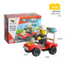 Mini Transport Educational Building Blocks for Kids - Creative & Fun Learning  ourlum.com 314  