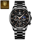 Luxury Men's Chronograph Watch Military Waterproof Timepiece