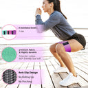 Non-Slip Fabric Resistance Bands for Workout and Yoga Use