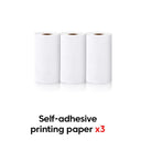 Mini Printer Colorful Adhesive Label Sticker Wireless Inkless