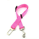 Adjustable Pet Car Seat Belt and Harness for Dog Cat Safety  ourlum.com Rose Red  