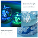 USB LED night light, Galaxy Crystal Ball lamp, 3D planet moon lamp, home decoration  ourlum.com   