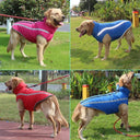 Reflective Waterproof Dog Jacket: Winter Warmth & Safety for Big Dogs  ourlum.com   