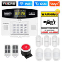 Smart WiFi GSM Alarm System with Remote Access LCD Display