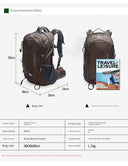 Lightweight Waterproof 35L Cycling and Hiking Backpack