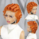 Chic Pixie Curly Lace Frontal Wig for Effortless Upgrade