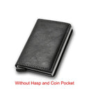 Carbon Fiber Slim Aluminum Men Wallet 2023 RFID Card Holder