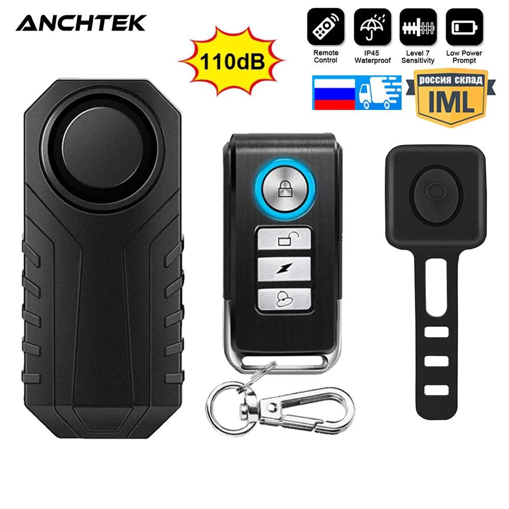 Anchtek Motorcycle Anti-Theft Alarm: Ultimate Wireless Security Solution  ourlum.com   