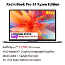  RedmiBook Pro: Ryzen AMD R7 Performance Laptop  ourlum.com R7 5700U 16GB 512GB Russian Federation 