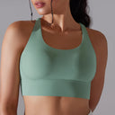 Women's High Stretch Yoga Bra Tank Top for Gym Workouts