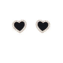 Enchanting Rose Gold Heart Earrings Romantic Summer Glam