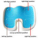 Cooling Gel Memory Foam Seat Cushion for Back Pain Relief