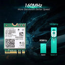 Intel AX210 Tri-Band WiFi Adapter: Enhanced Networking & Bluetooth  ourlum.com   