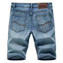 Summer Classic Shorts Jeans Men Denim Pants Casual Blue