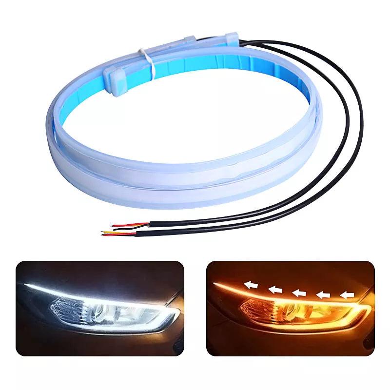 Car LED Daytime Running Lights Turn Signal Lamp Headlight: Upgrade Your Style & Safety  ourlum.com   