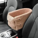 Portable Pet Car Seat Protector & Bed for Small Dogs & Cats  ourlum.com Chocolate 42x20x22cm United State