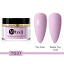 Mtssii Sparkling Nude Pink Dipping Nail Powder 5g 10g Glitter