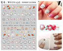 Adorable Cartoon Hello Kitty Nail Sticker Set for Nail Art